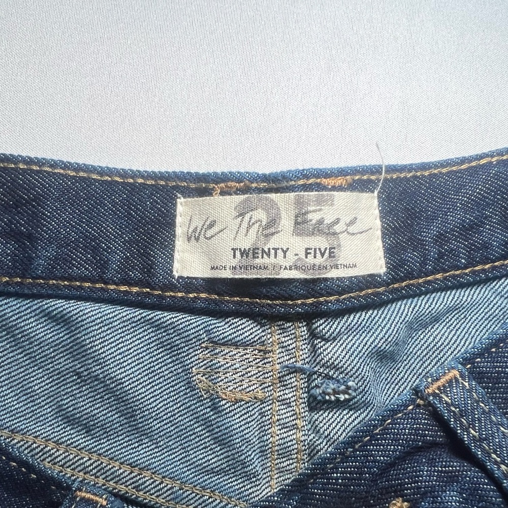 We The Free Blue Cutoff Jean Shorts